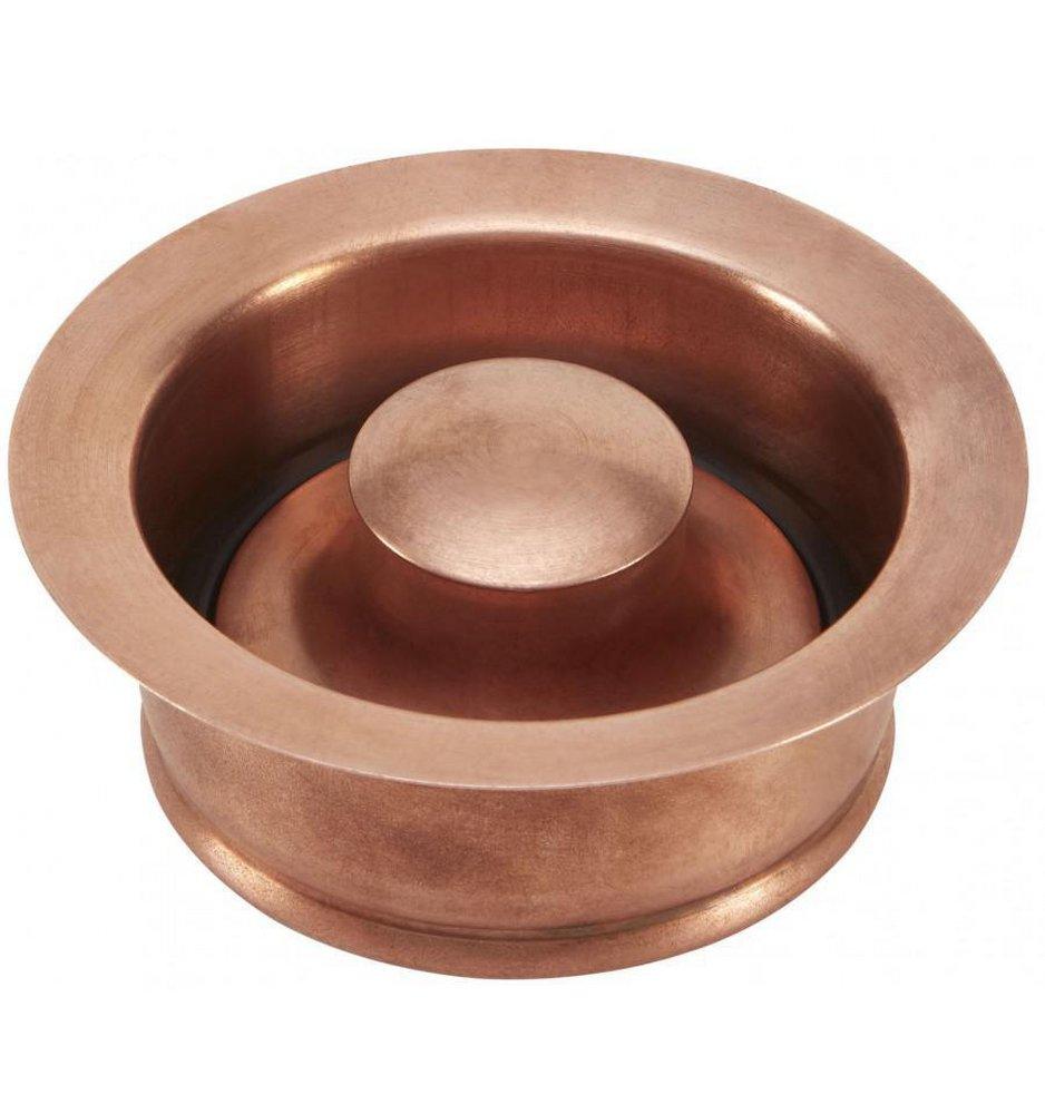SOLID COPPER DISPOSAL FLANGE KITCHEN DRAIN 