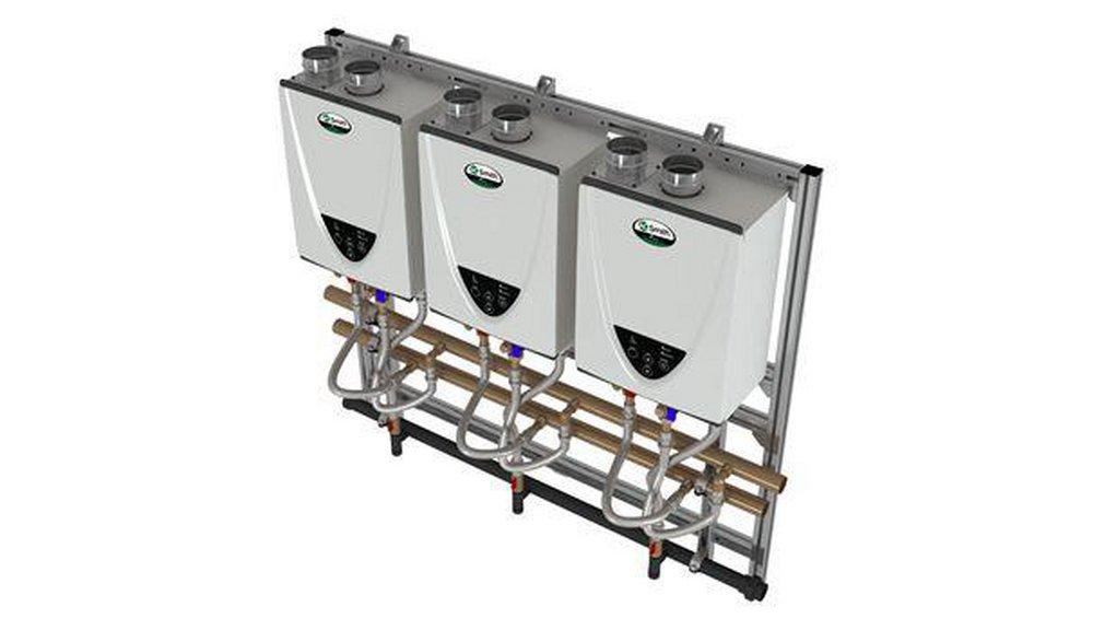 A.O. Smith 597 MBH Indoor Condensing Tankless Water Heater 