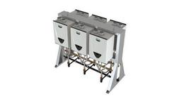 1994 MBH Indoor Natural Gas Tankless Free Standing Back-to-Back Rack System