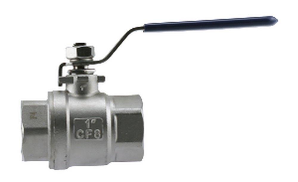 Boshart Industries Stainless Steel Full Port FPT 1000# Ball Valve 