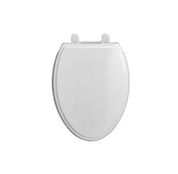 Elongated Closed Front Toilet Seat in White