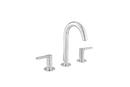 American Standard Polished Chrome Two Handle Widespread Bathroom Sink Faucet with Metal Pop-Up Drain 