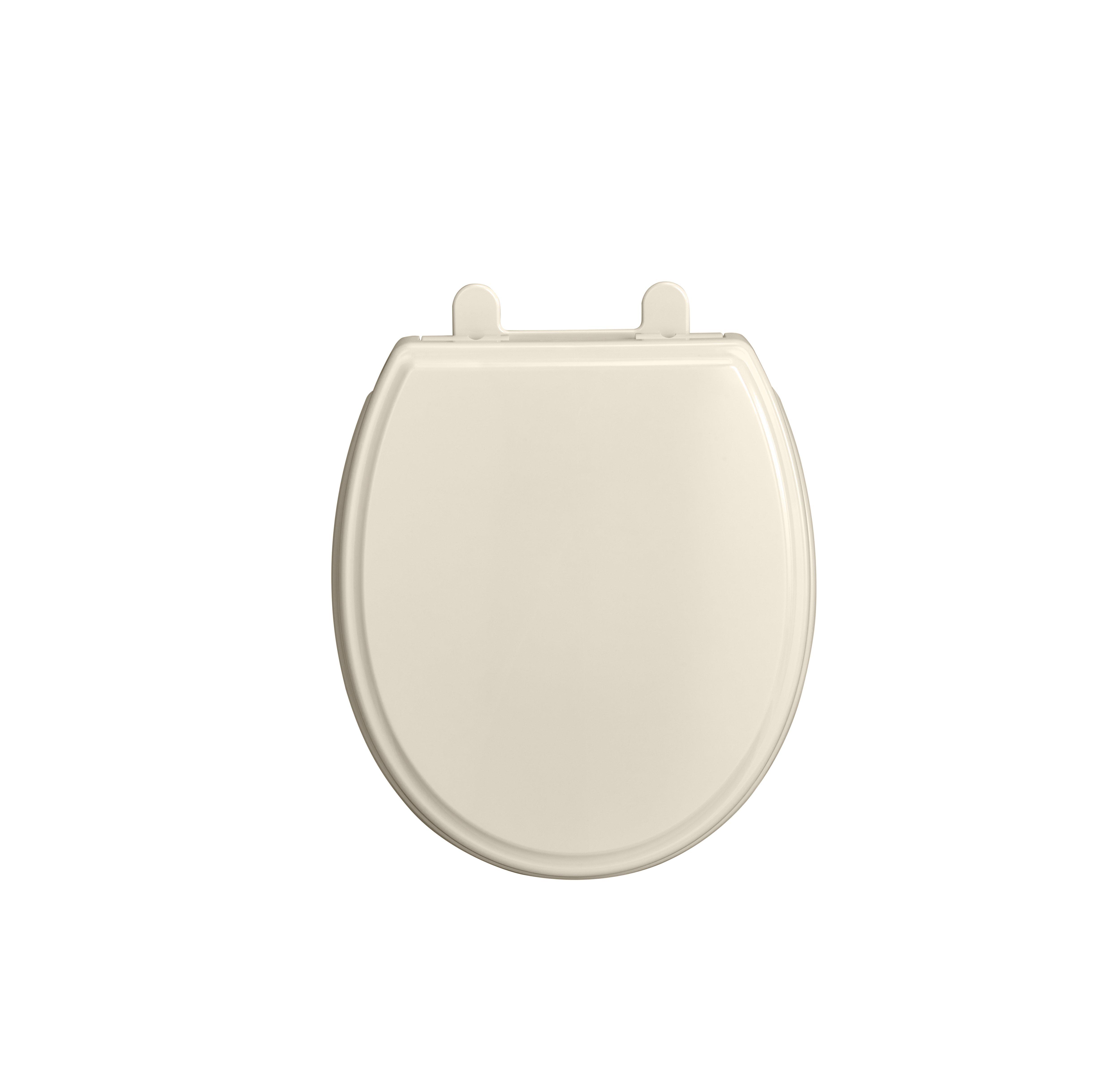 American Standard Linen Round Closed Front Toilet Seat with Cover 
