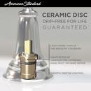 American Standard Brushed Nickel Diverter Valve Trim with Single Lever Handle 