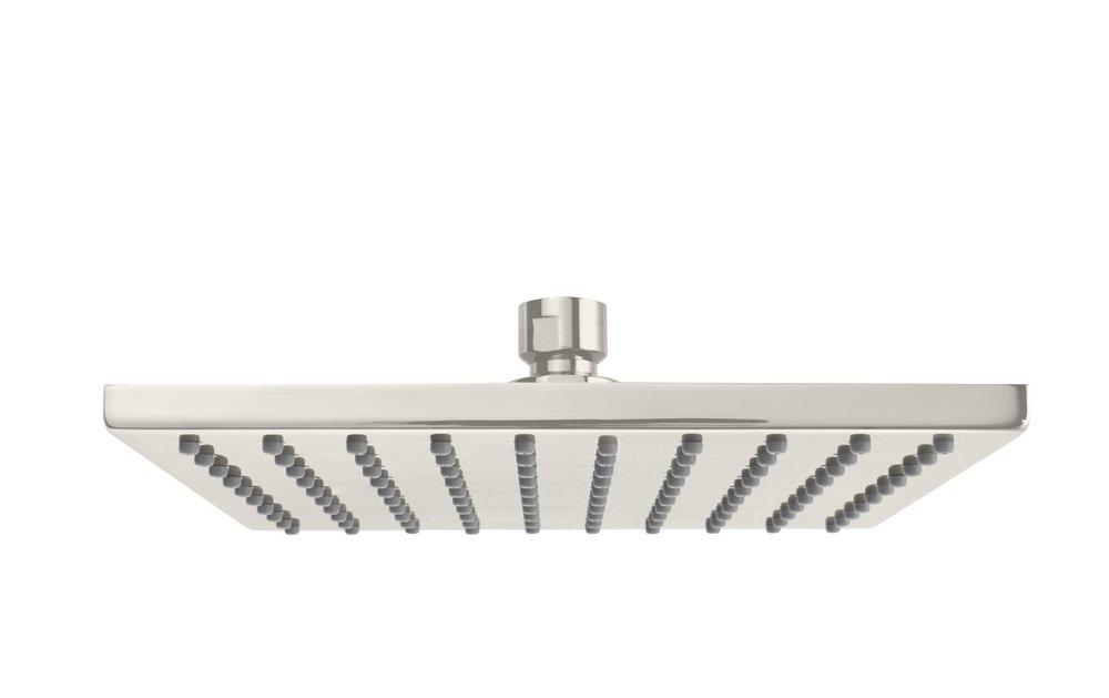 American Standard Polished Nickel 7-13/16 in. 1.8 gpm 1-Function Square Rain Showerhead 