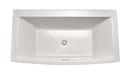 American Standard White 67-15/16 x 36 in. Freestanding Bathtub Center Drain 