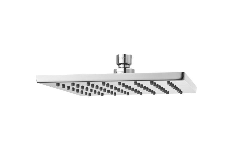 American Standard Polished Chrome 7-13/16 in. 1.8 gpm 1-Function Square Rain Showerhead 