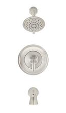 Single Handle Multi Function Bathtub & Shower Faucet in Polished Nickel (Trim Only)