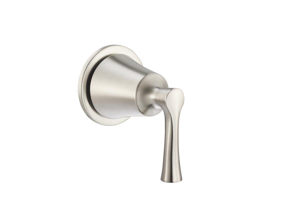 American Standard Brushed Nickel Diverter Valve Trim with Single Lever Handle 