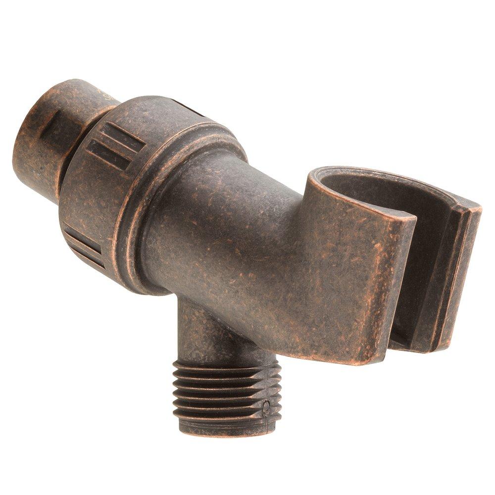 American Standard PVD Polished Nickel 1/2 in. NPT Metal Shower Arm Bracket 