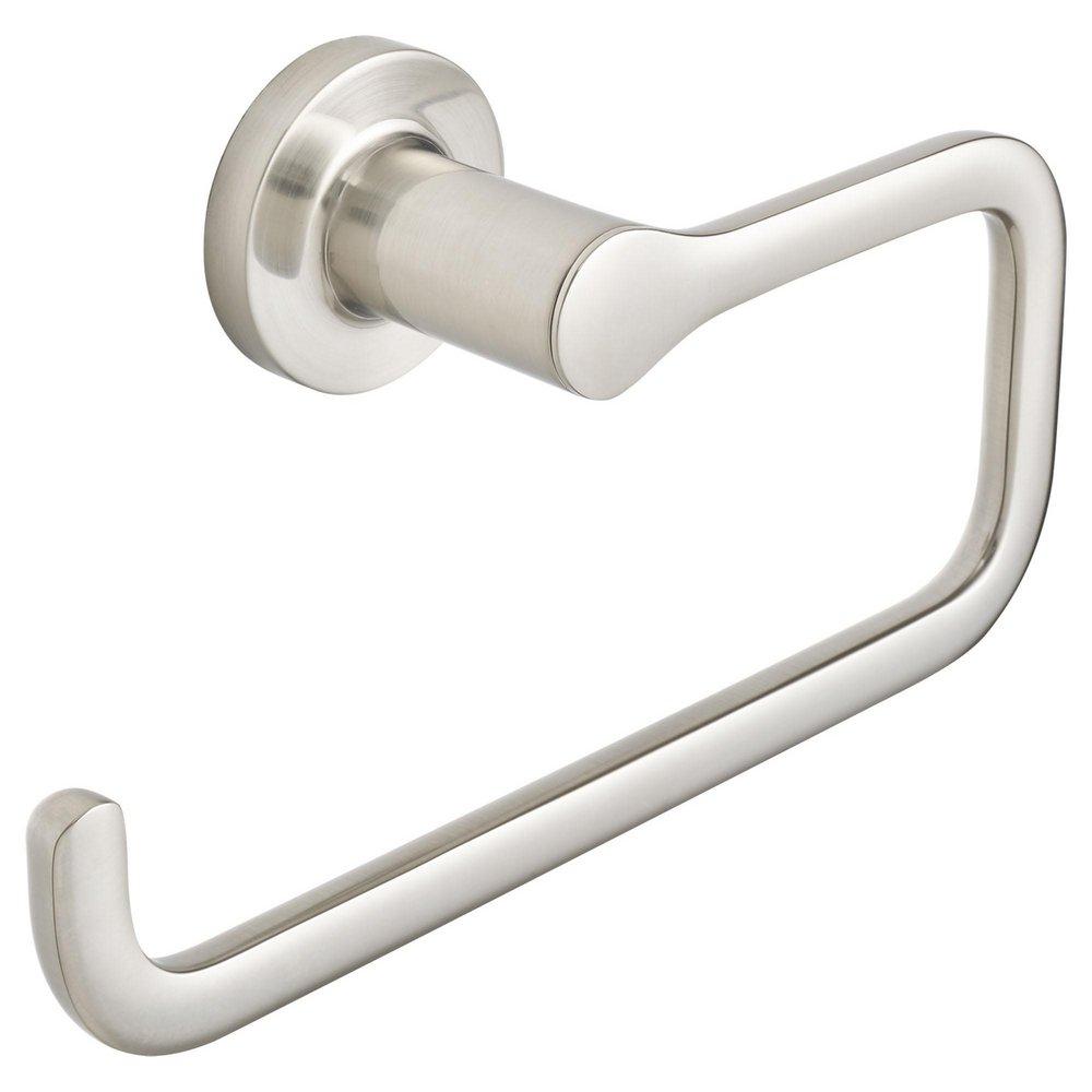 American Standard Brushed Nickel Rectangular Open Towel Ring 