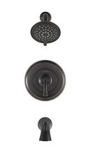 Single Handle Multi Function Bathtub & Shower Faucet in Legacy Bronze (Trim Only)