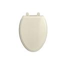 Elongated Closed Front Toilet Seat in Linen