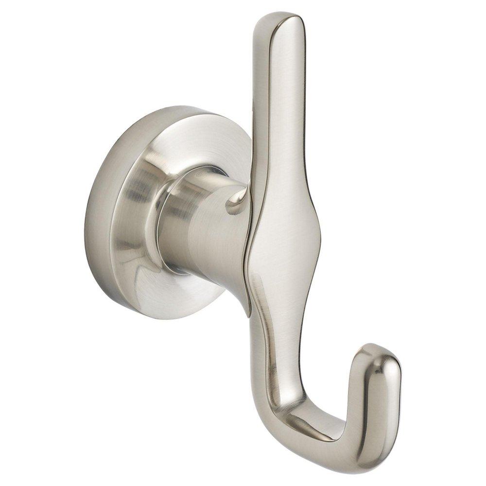 American Standard Brushed Nickel 2 Robe Hook 