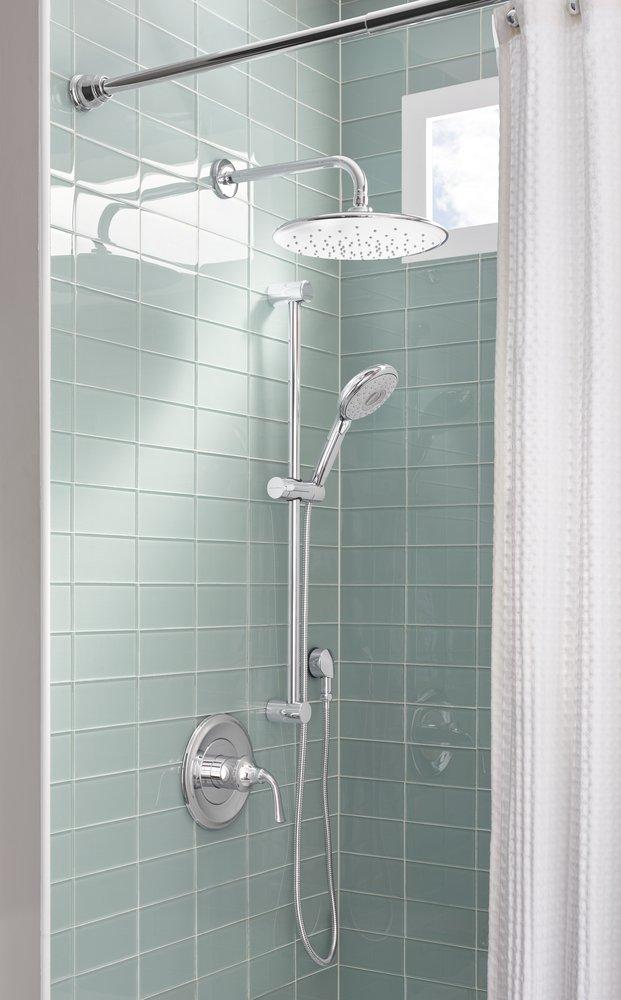 American Standard Polished Chrome 4-7/8 in. Shower Rail 