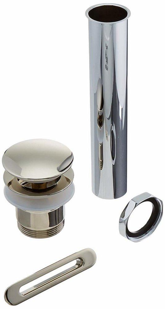 American Standard Polished Nickel Metal Toe-Tap Drain 