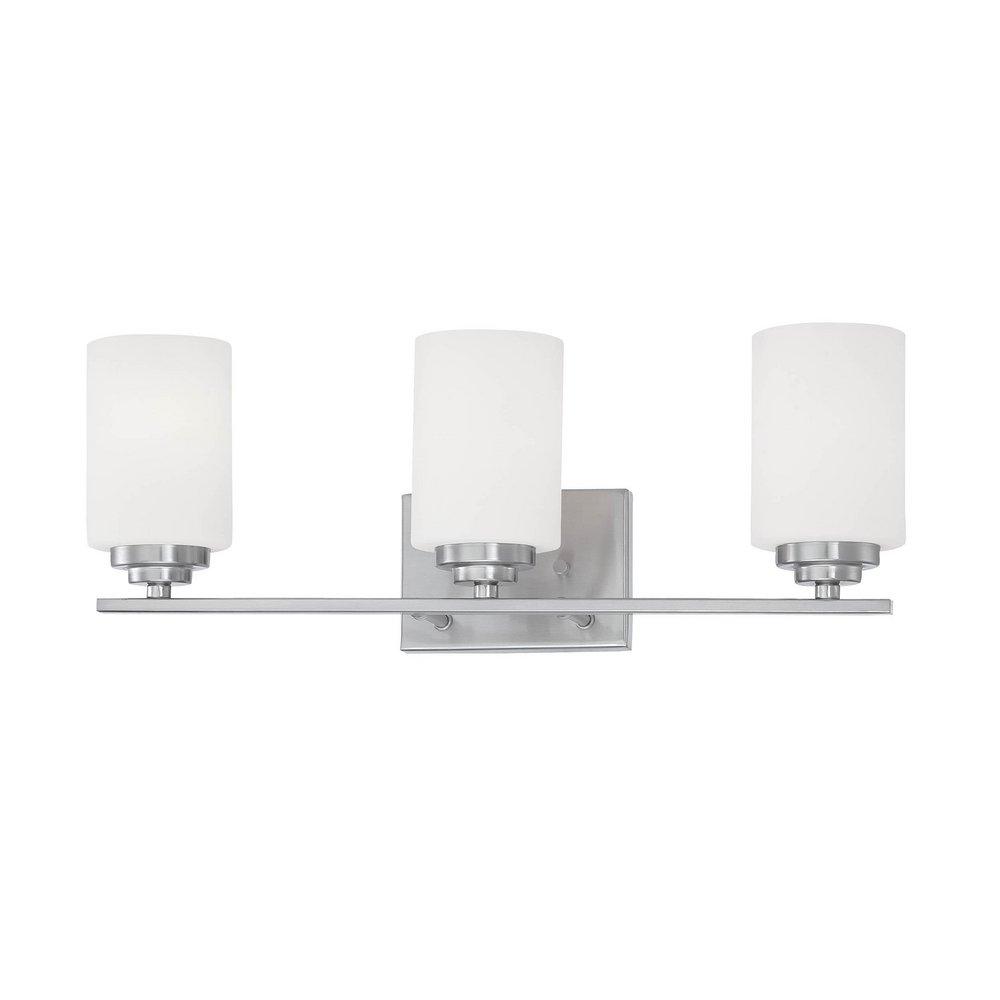 Millennium Lighting Satin Nickel 3-Light Vanity Fixture 