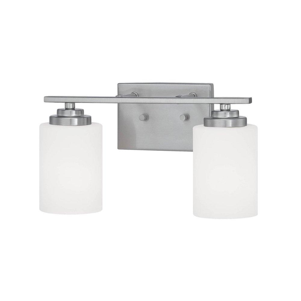 Millennium Lighting Satin Nickel 2-Light Vanity Fixture 