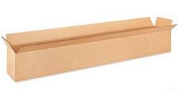 38 x 6 x 6 in. Kraft Plain Glued Regular Slotted Carton with 32ECT