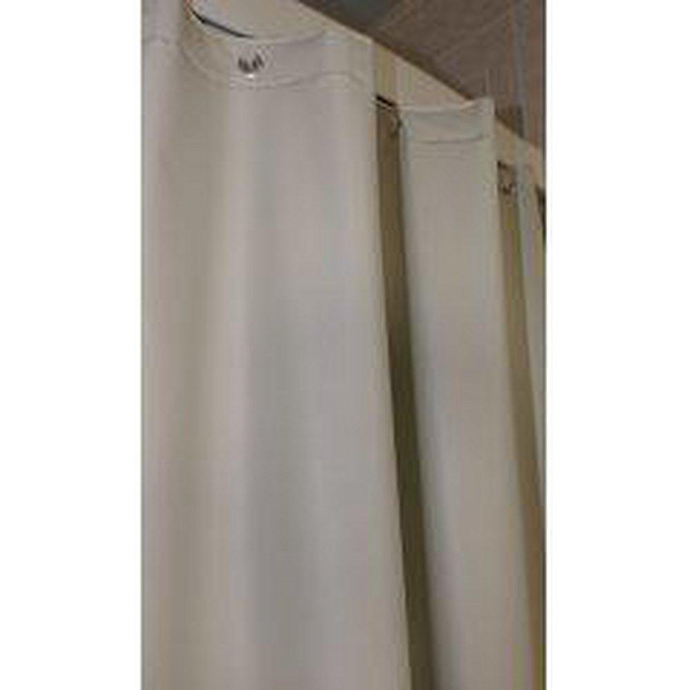 Kartri Sales Champagne 36 x 77 in. Vinyl Shower Curtain 