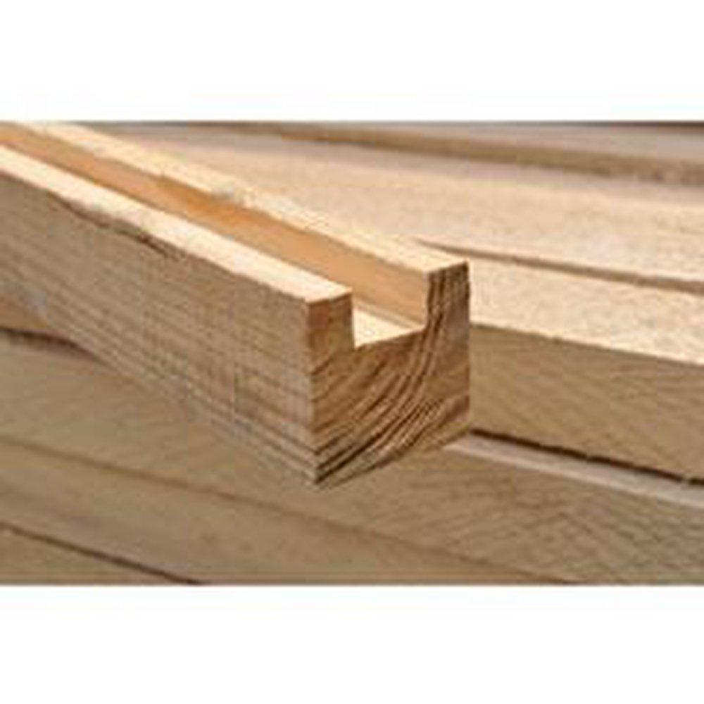 Great Lakes Lumber And Pallet 2 x 3 x 96 in. Grooved Batton Board 