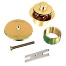 Watco Polished Brass 1-5/8 in. Brass Drain Trim Kit 
