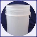5 gal Poly Empty High Density Pail in White