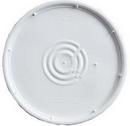 3.5 gal Plastic Pail Lid in White