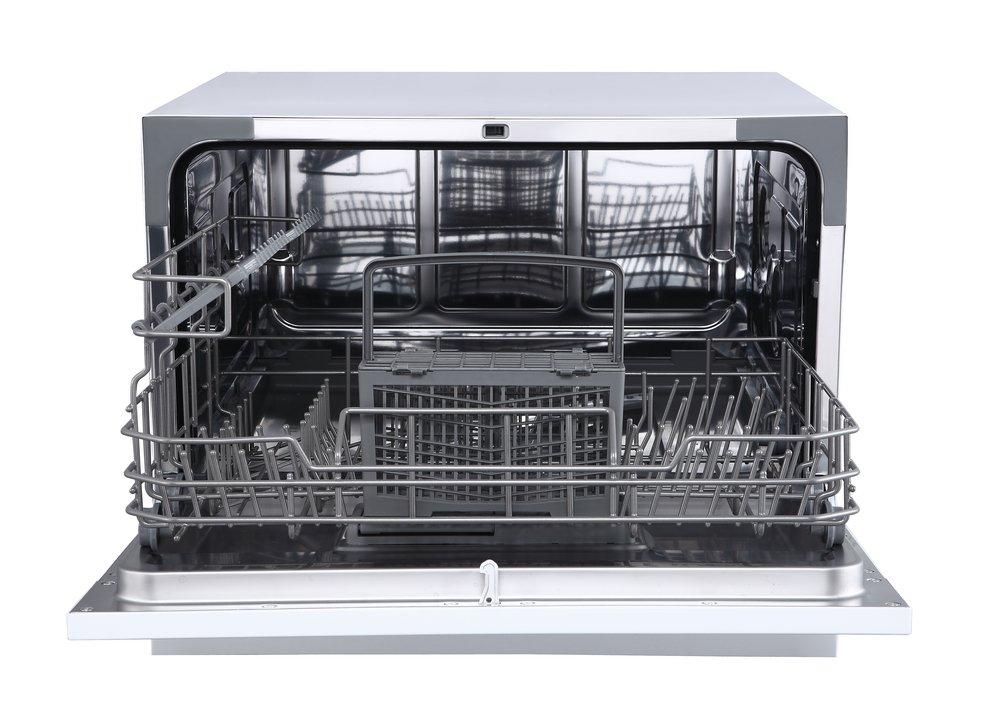Edgestar White 21-5/8 in. 6 Place Settings Dishwasher 
