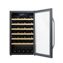 Edgestar Stainless Steel 19-3/8 in. 44 Bottles Wine Cooler 