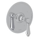 Tub and Shower Pressure Balancing Valve Trim with Metal Single Lever Handle (Less Diverter) in Polished Chrome
