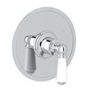 Perrin & Rowe Polished Chrome Single Handle Bathtub & Shower Faucet (Trim Only)