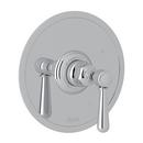 ROHL® Polished Chrome Tub and Shower Pressure Balancing Valve Trim with Metal Single Lever Handle (Less Diverter)