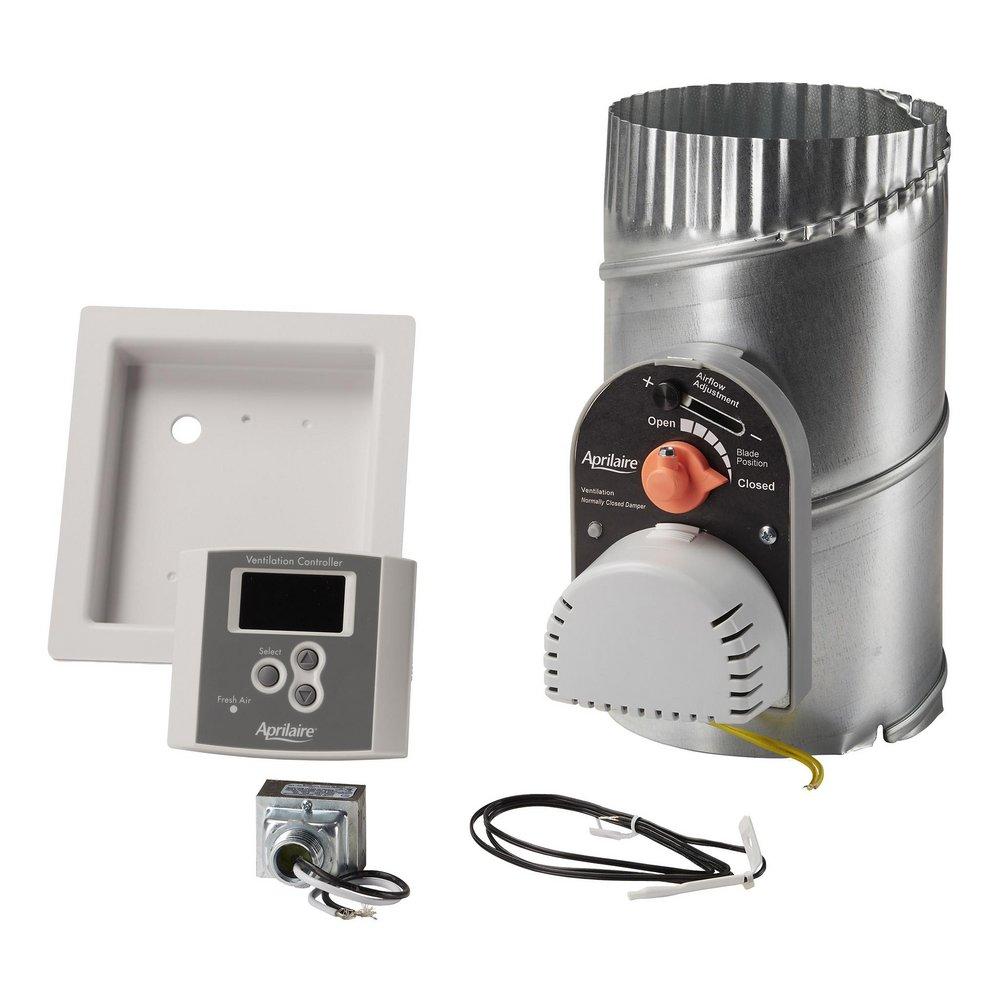 AprilAire Grey 10-3/4 in. Ventilation Control System 