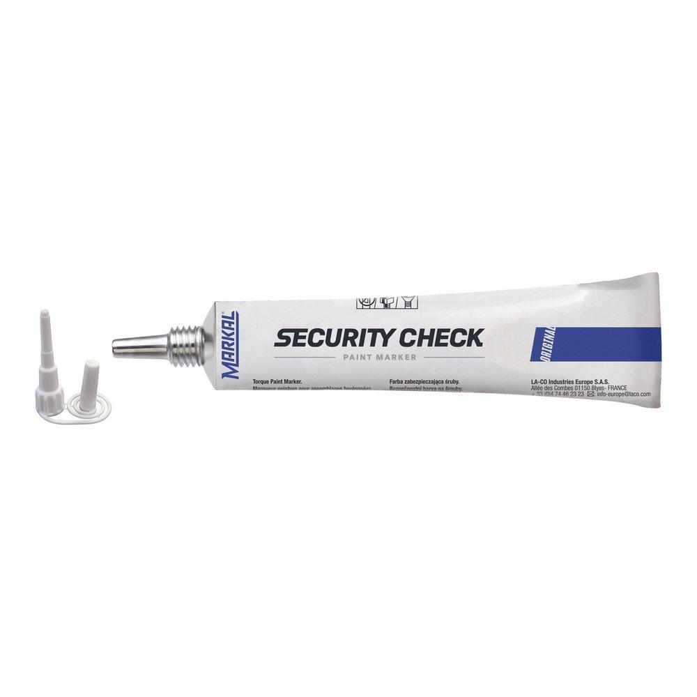 Markal&reg; Blue Security Check Gel Paint Marker 