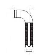 Victaulic NPT Low Profile Short 90 Degree Elbow 