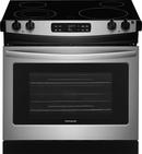 30 in. Electric 4-Burner Smoothtop Drop-In Range in Stainless