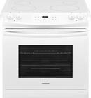 Frigidaire White 30 in. Electric 4-Burner Smoothtop Drop-In Range