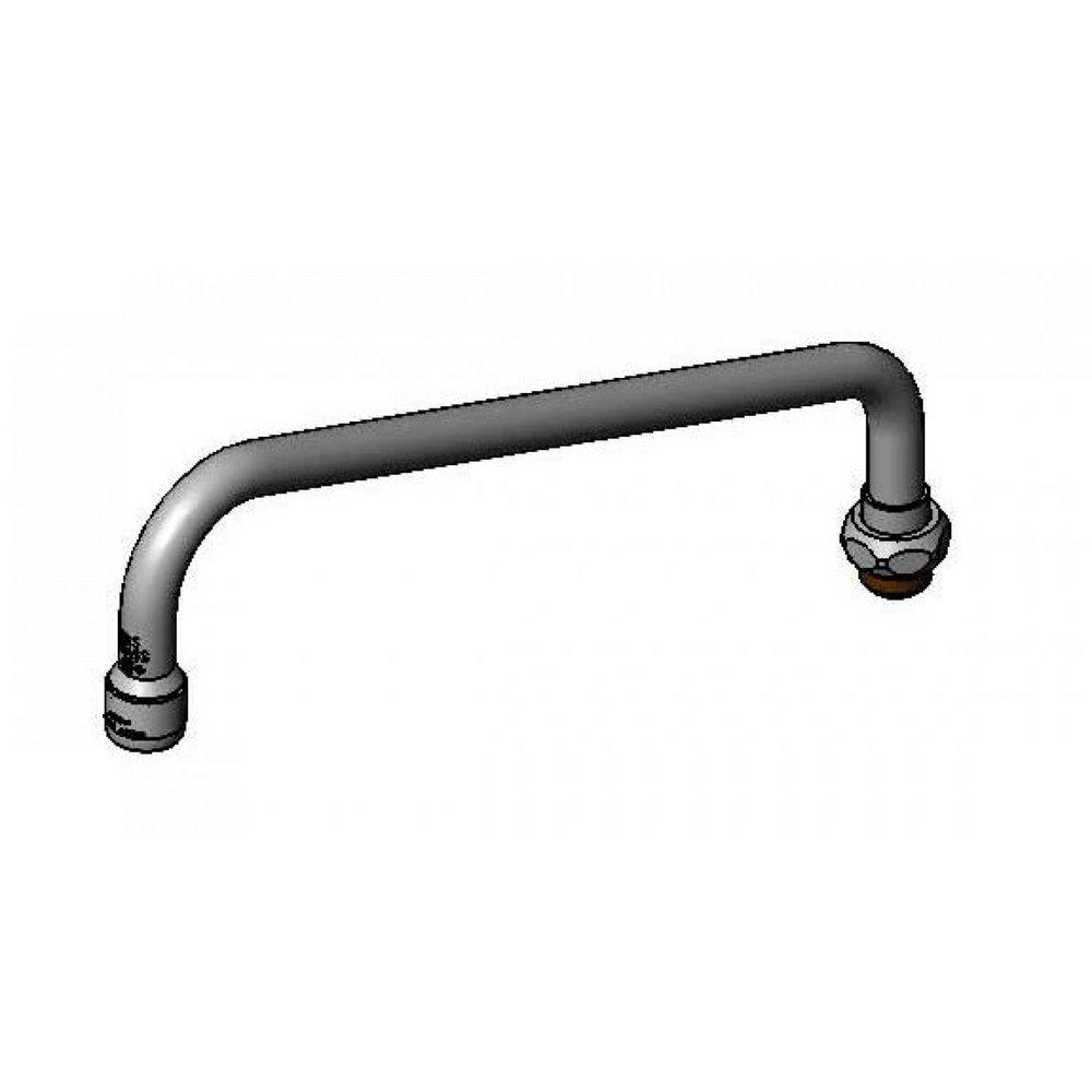 Swing Nozzle w/ 1.2 GPM Aerator, 12" Length, 3-15/16" Clearance 