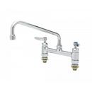 B-0221 Deck Mount Faucet w/ Cerama Cartridges, 12" Swing Nozzle & 00CC Inlets 
