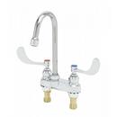 4" Centerset Fct, Swivel Gooseneck, 1/4 Turn SC Eternas, 0.5 GPM Non-Aerated Outlet Device