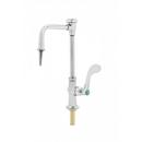Lab Faucet, Single Temp, VR, Vacuum Breaker Nozzle, Serrated Tip, Cerama, 4" Wrist Handle 