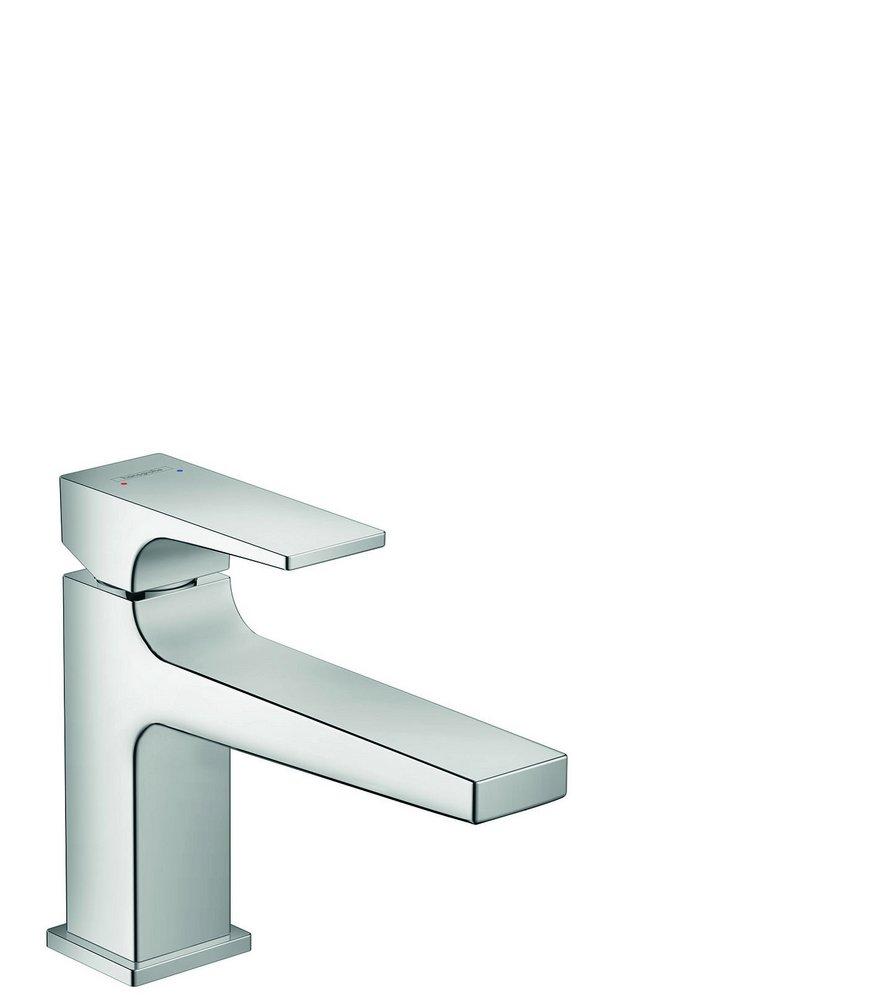 Hansgrohe Polished Chrome Deck Mount Bathroom Sink Faucet with Single Lever Handle 