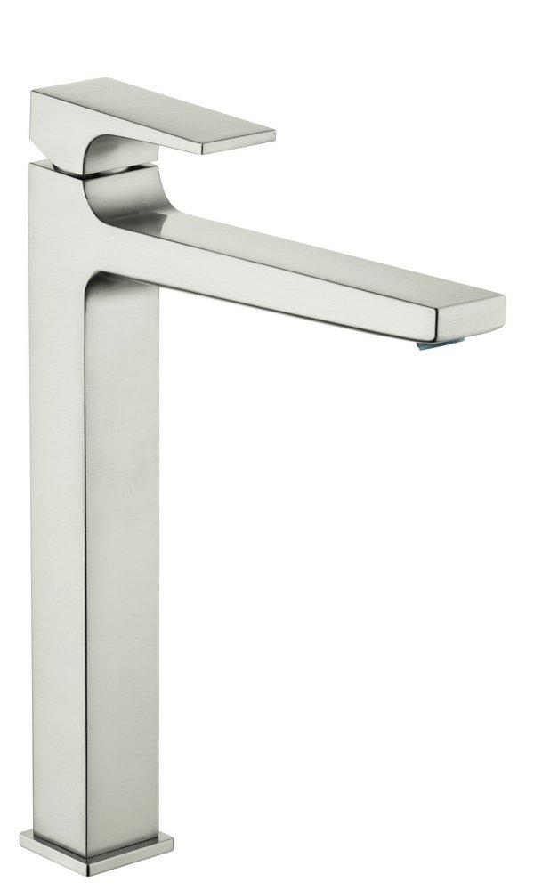 Hansgrohe Brushed Nickel Single Handle Bathroom Sink Faucet 