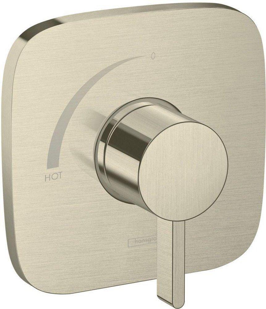 Hansgrohe Brushed Nickel Single Handle Bathtub & Shower Faucet (Trim Only) 