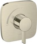 Hansgrohe Brushed Nickel Single Handle Bathtub & Shower Faucet (Trim Only) 