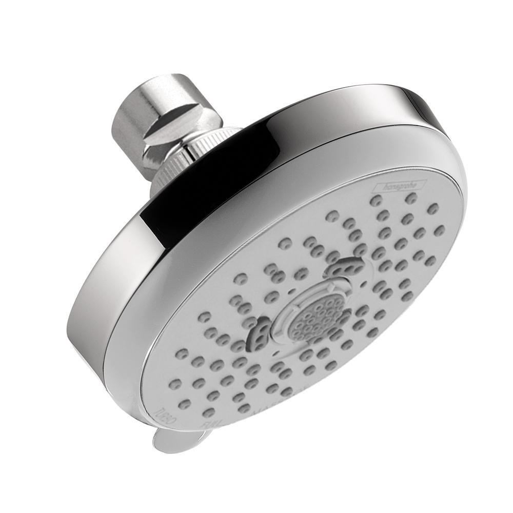 Hansgrohe Polished Chrome Multi Full,Pulsating Massage,Intense Turbo Showerhead 