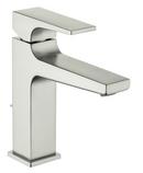 Hansgrohe Brushed Nickel Single Handle Monoblock Bathroom Sink Faucet 