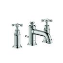 AXOR Polished Chrome Double Cross Handle Widespread Bathroom Sink Faucet 