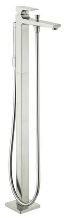 Hansgrohe Brushed Nickel 1.8 gpm Freestanding Tub Filler Trim with Single Lever Handle 